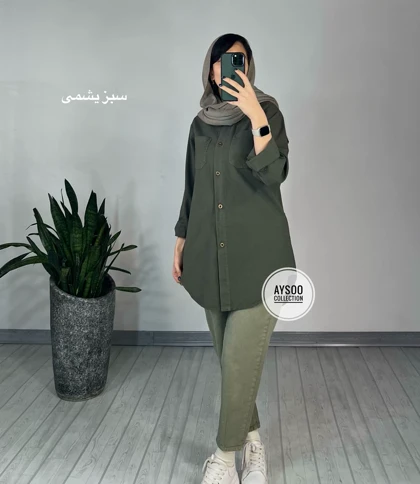 مانتو مداد رنگی تابان 4