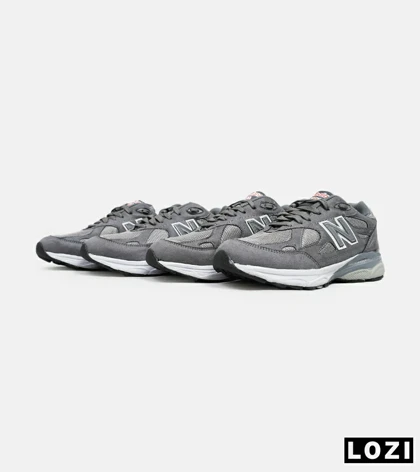 کفش کتانی طوسی فیلی NEW BALANCE 990