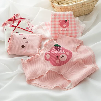 شورت طرح Pink Bear (مناسب سایز 38-42)