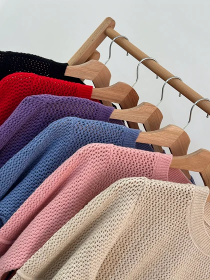 پلیور آستین کلوش