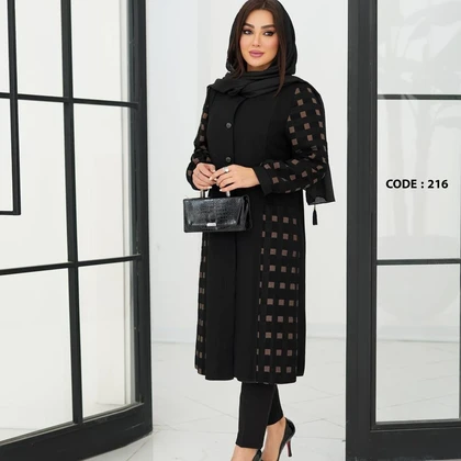 مانتو سایز بزرگ (کالکشن عیدانه 1404) کد 0216