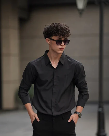 پیراهن دوشین رنگی