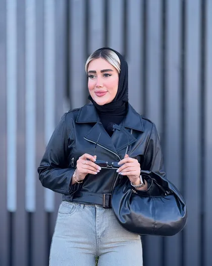 کت یقه‌انگلیسی چرم