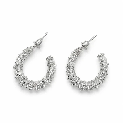 گوشواره خاویاری زنانه استیل