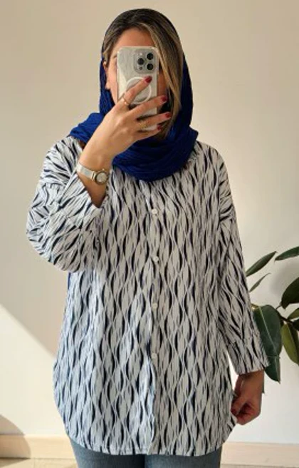 شومیز مانتویی کراش