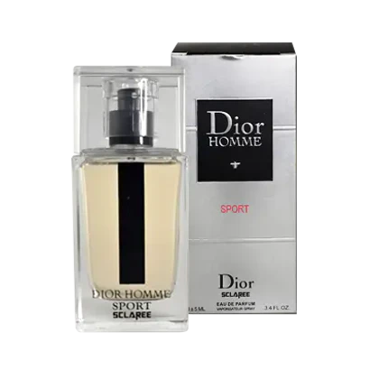 ادوپرفیوم مردانه اسکلاره Sclaree مدل دیور هوم اسپرت Dior Homme Sport حجم 100 میلی لیتر طرح مارک