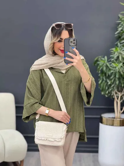 شومیز جلو بسته هلما
