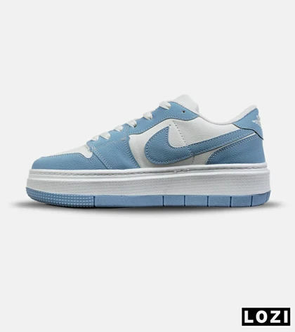 کفش مردانه و زنانه سفید آبی NIKE AIR FORCE مدل 8326