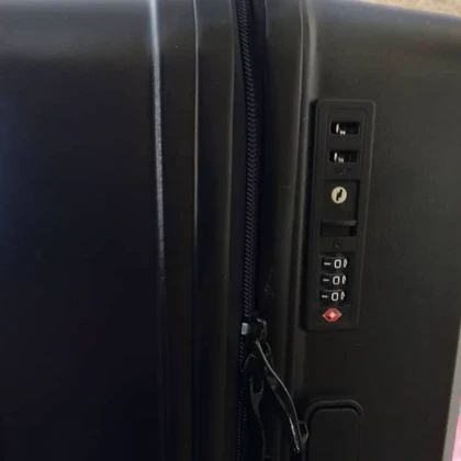 چمدان کودک مرد عنکبوتی سایز 20 رنگ مشکی