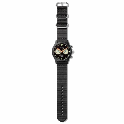 ساعت مچی عقربه ای زنانه مردانه تریوا (TRIWA) مدل Ocean Plastic Timer DEEP BLUE
