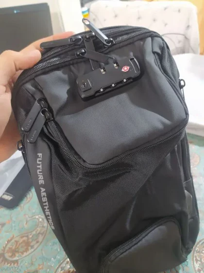 کیف کراس بادی قفل ضد سرقت دار اورجینال بنج BANGE 7082