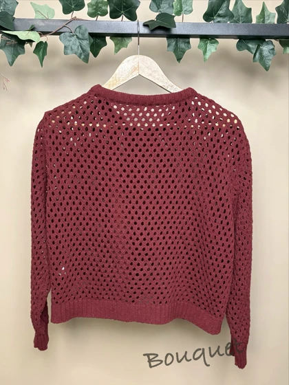 کاردیگان بافت سورمه ای روشن