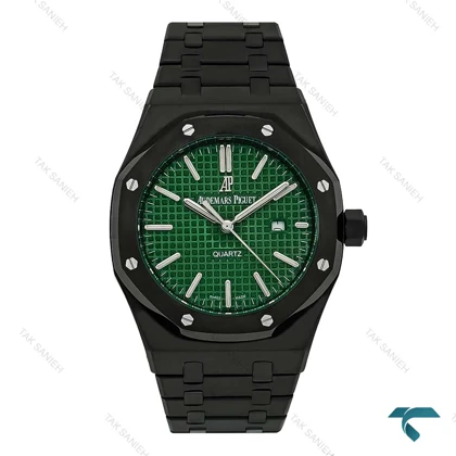 ساعت مردانه AP ای پی مشکی صفحه سبز AP-7422-G