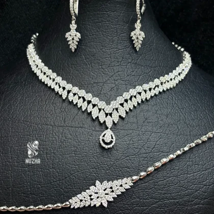 سرویس نقره زنانه کدsnz1053