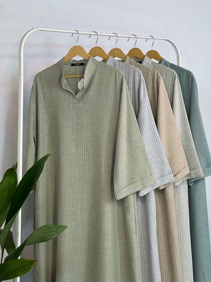 مانتو کفتان لینن پریا