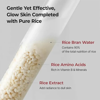 تونر برنج روشن‌کننده صورت ملاکسین Dr.Melaxin مدل Peel Shot Glow Rice