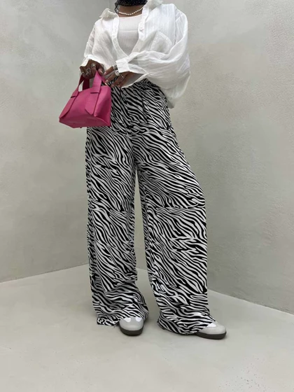 شلوار طرح Zebra