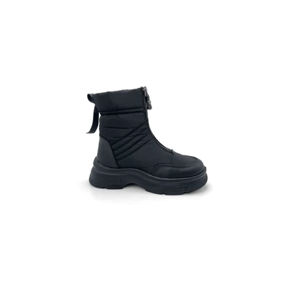 کفش نیم بوت زنانه کاپشنی جلو زیپ مدل 0116_Boots