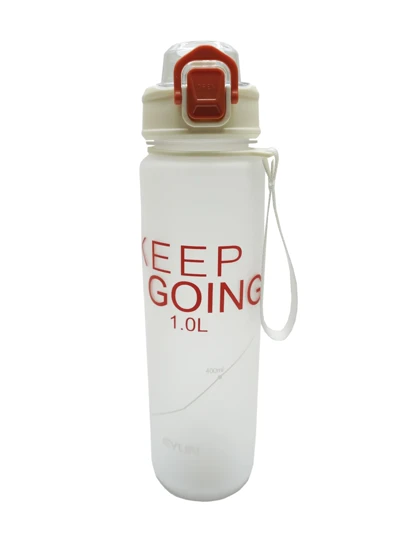 قمقمه ورزشی Unisex بدون برند Keep Going U