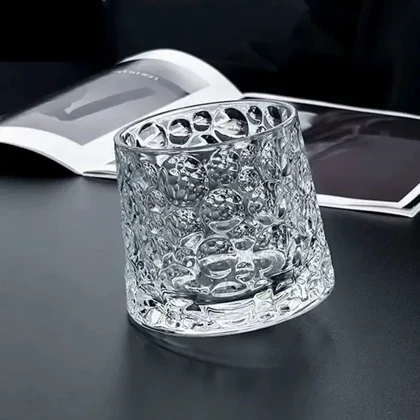 لیوان چرخشی برند دلی طرح حبابی