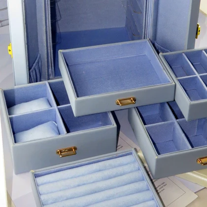 جعبه جواهرات مدل کشو دار طبقاتی کد G_Lnd_104