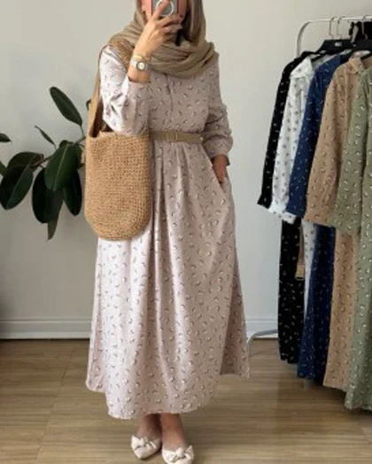 پیراهن مانتویی بابونه6