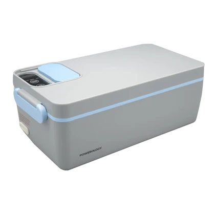 ظرف غذا گرمکن پرتابل پاورولوژی مدل Lumo-PLBF818GYBL ظرفیت 1 لیتر به همراه کیف