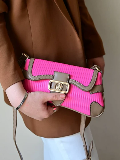 کیف دوشی زنانه بنو مدل پیچک کد BENO 4841