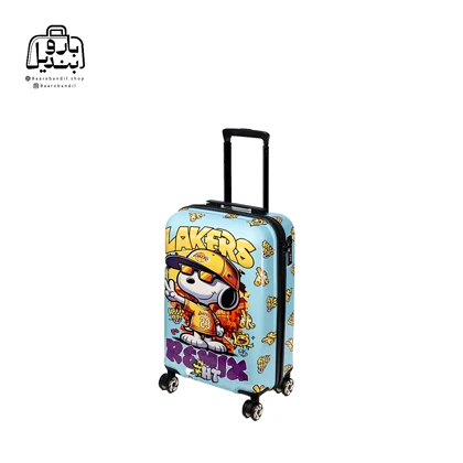 چمدان کودک Marinox Marvel کد 9590 طرح لیکرز Lakers