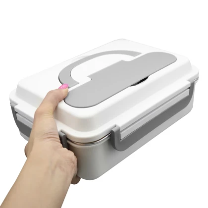 ظرف غذا برقی لانچ باکس فندکی مدل YS-301 ظرفیت 1.8 لیتر