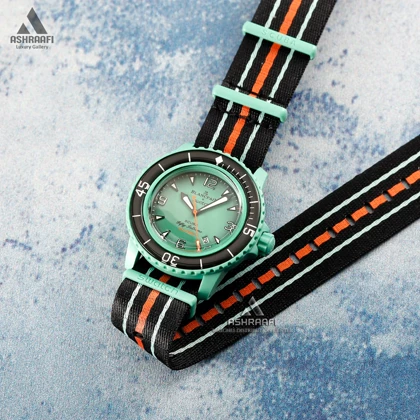 ساعت بلانک پین سواچ Blancpain X Swatch Scuba Fifty Fathoms 01