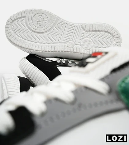 کفش کتانی مردانه سفید سبز مشکی FILA مدل 5374