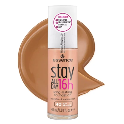 کرم پودر صورت اسنس مدل Stay All Day 16h Long-Lasting شماره 40 حجم 30 میلی‌لیتر