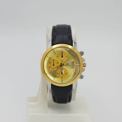 ساعت مچی زنانه الگانس Elegance با بند چرم و سبک 3موتوره