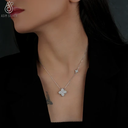 گردنبند نقره نریسا