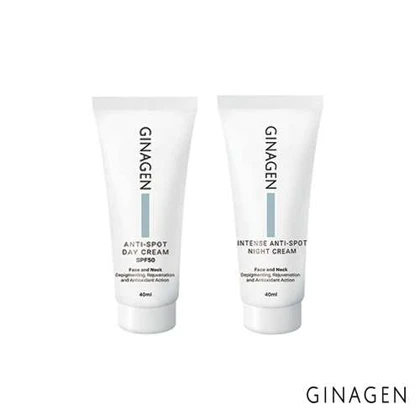 پک کرم ضد لک قوی شب ژیناژن کرم رفع لک روز SPF50 ژیناژن