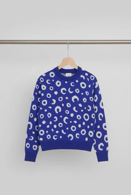 کراپ بافت طرح دار