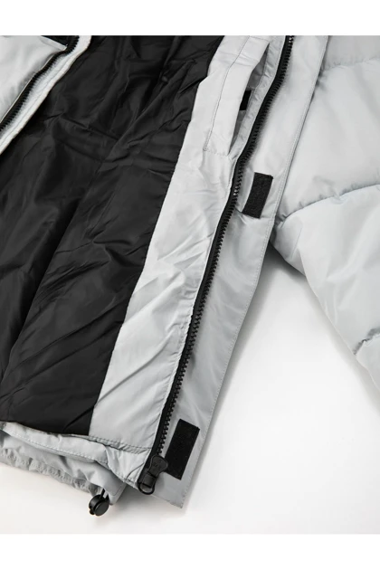 جیب زیپی یقه پایه ژاکت پفی با جزئیات TYCJEIDILN170068801359475