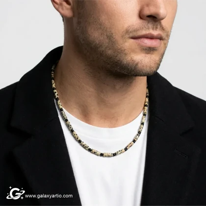 گردنبند سنگی بلک کد