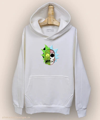 هودی مردانه و زنانه طرح ریک اند مورتی کد 895