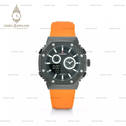 ساعت مچی نیوی فورس بند نارنجی Naviforce