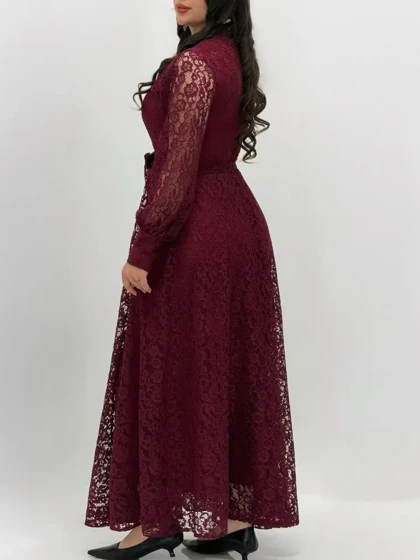 3579-پیراهن مزونی ماهرو