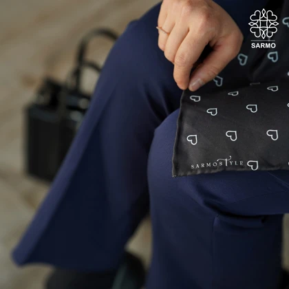روسری ابریشم کجراه فیونا