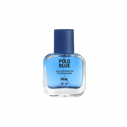 عطر جیبی مردانه پینک ویژوآل مدل Polo Blue حجم 30 میلی لیتر