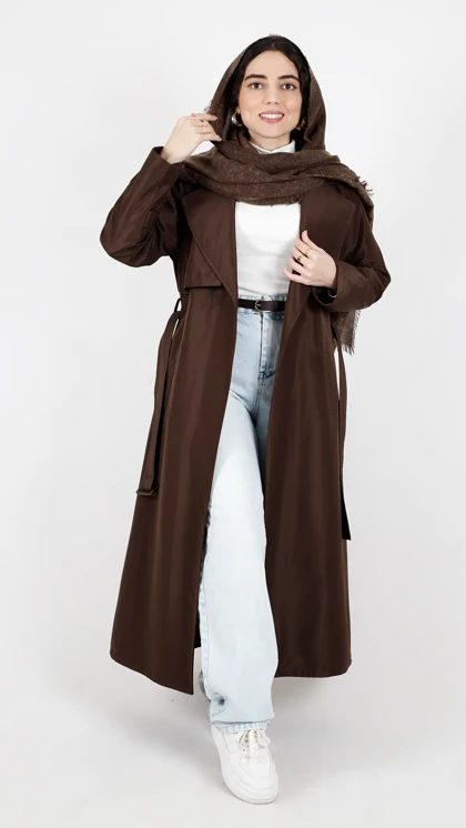 بارانی بلند آستردار سانتانا