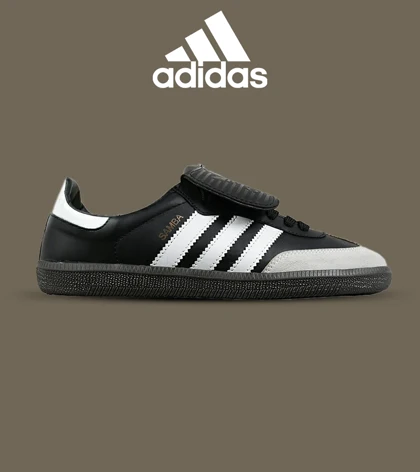 کفش کتانی مردانه و زنانه مشکی سفید ADIDAS Samba LT مدل 5561