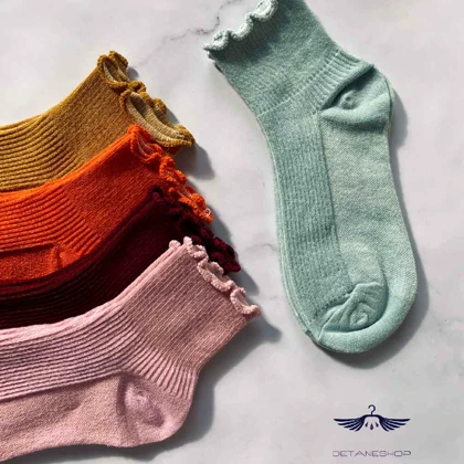 جوراب کبریتی لب فرفری شایسته