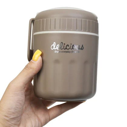 ماگ و ظرف غذا چند منظوره مدل breakfast cup ظرفیت 0.5 لیتر