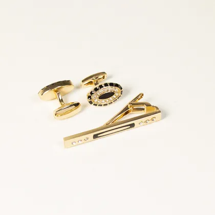 ست دکمه سر دست و گیر کروات