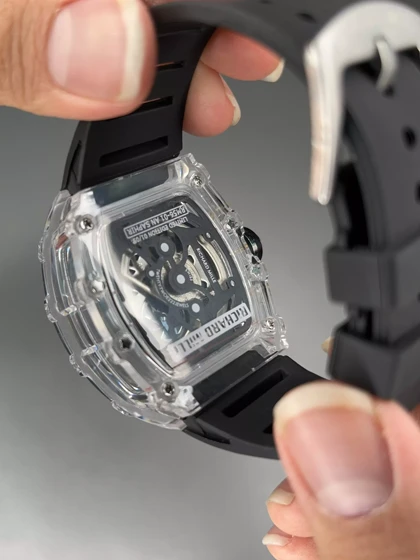 ساعت مچی ریچارد میل کورنوگراف قاب پلاستیکی مشکی Richard Mille